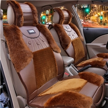 2013新款小梅莎秋冬季汽车坐垫高档仿狐狸毛座垫套厂家批发LZ02