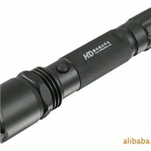 1W强光手电筒强光手电筒厂充电LED铝合金手电筒强光手电批发