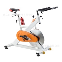 【厂家直销】健身车批发室内健身车dn-S2白桔色健身车