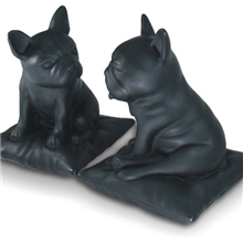 工厂直销Luyesa热销产品猫狗系列产品之哈巴狗书立CD架