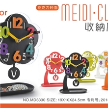 工厂直销热销新品糖果系列收纳座钟多款式造型座钟摇摆座钟