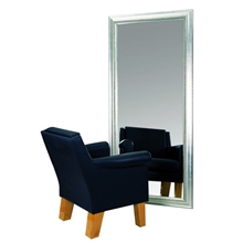 供应名匠卓烈全身钢化玻璃落地镜台B26