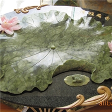 自然石拼色年年有余茶盘茶具茶托