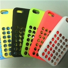 iphone5c硅胶套苹果5c硅胶套可爱清新豆豆硅胶原装手机保护套