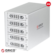orico3559susj3免工具usb3.0sata硬盘盒5盘位硬盘箱esata15TB