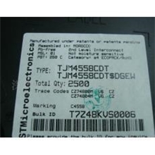2013+厂家一级代理全新原装正品ST品牌运算放大器TJM4558CDT