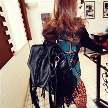 厂家供应新款流苏饰骷髅头包单肩斜跨包双肩包多用包女包包