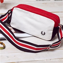 英伦学院斜挎女式包帆布包韩版斜挎小包包复古包潮包腰包胸包