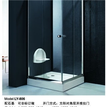 厂价直销淋浴房简易淋浴房整体淋浴房屏风移门（图）LY-806