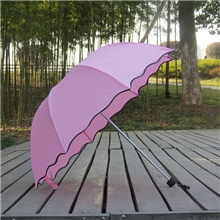 现货三折公主阿波罗伞拱形荷叶边雨伞遮阳蘑菇伞广告伞批发