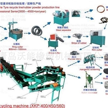 厂家直销废旧轮胎生产线XKP-400生产线设备胶粉生产线废轮胎胶