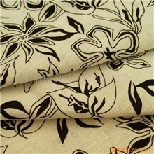 供应14支染色印花101纯亚麻14&times;14/54&times;54