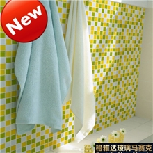 格雅达暖色黄水晶马赛克卫生间厨房电视背景墙游泳池专用