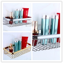 全铜双层四方铜蓝整体加厚加宽分量十足浴室各方位可安装多色可选