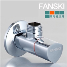 【企业集采】菲时特【FANSKI】AP008全铜三角阀冷/蓝热/红