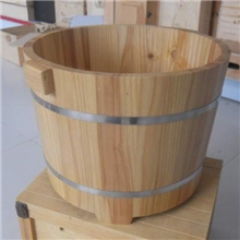 现货供应杉木浴足盆，洗脚按摩盆，杉木洗脚盆，浴足桶木桶