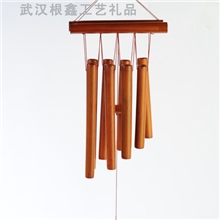 自然材料竹制工艺风铃家饰挂件学生生日礼物工艺礼品厂家批发直销
