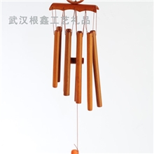 竹制屋顶风铃