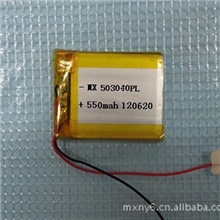 厂家供应GPS导航，行车记录仪，电子点烟器聚合物锂电池503040