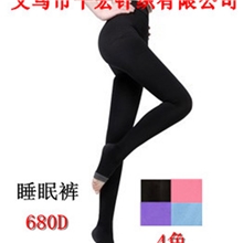厂家直销筋脉曲张袜美腿弹力袜680D睡眠裤睡眠袜瘦腿袜