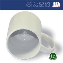 厂家直销热转印影像白杯空白涂层马克杯一级白杯11oz白杯批发
