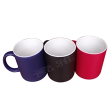 磨砂变色杯批发热转印变色杯涂层变色杯批发热转印涂层杯