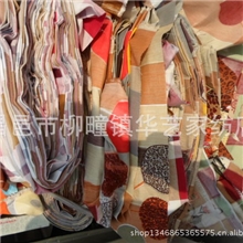 最物美价廉的布头零布残次品印花布布头批发大磨毛纯棉斜纹天鹅绒