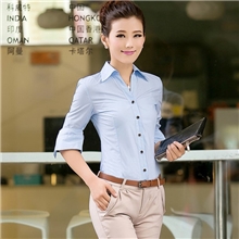 樵JIAO秋装新款女式长袖职业装衬衫长袖女装上衣批发厂家直销