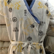 现货直销全新一次性桑拿浴衣浴服加厚印花透气好更衣承包