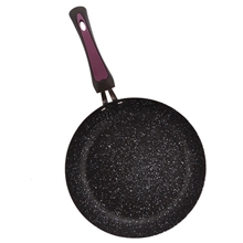 韩国进口不粘锅麦饭石平底炒锅煎锅无油烟酒店餐厅炒菜锅正品