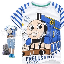 童装厂家批发叮当猫卡通童T恤托马斯短袖童T恤外贸童装T恤