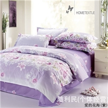 批发全棉四件套被套南通水星婚庆斜纹纯棉印花四件套代理诚招中