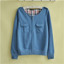 日系学院风爆款休闲百搭纯色肩章小外套开衫秋装新款女装