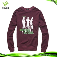 秋季外套新品卡通圆领加厚抓绒卫衣卫衣服装工厂圆领卫衣抓绒