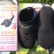 厂家二代韩国袜套批发自发热加绒毛底部加点胶加厚保暖防寒