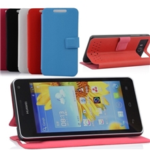 超薄松鼠纹万能皮套钱包式可支架手机万能套