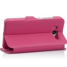 国产手机小米2/小米2S超薄钱包式支架皮套双扣手机保护皮套