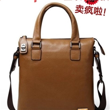 厂家直销男士手提包头层牛皮斜挎包广州男包代理批发淘宝爆款