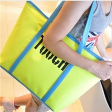 2013新款欧美时尚女包糖果色购物袋韩版荧光字母单肩包女包批发