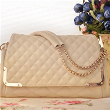 2013春夏新款时尚韩版休闲女包菱格链条包包手提斜挎单肩包批发