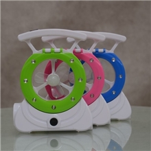 【宏耀电器】充电台灯风扇，三合一台灯风扇，学生宿舍专用品