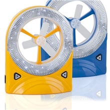 【宏耀电器】充电LED风扇照明应急充电风扇台灯风扇迷你风扇