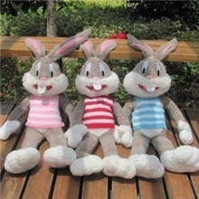 毛绒玩具大娃娃兔八哥公仔毛衣款女生生日情人节礼物厂家直销批发