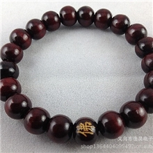 厂家批发天然檀木佛珠手链手串地摊爆款送礼首选22颗10mm