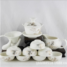供应礼品茶具12头如意杯茶圣功夫茶具创意礼品茶具套装