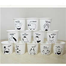 厂家直销zakka杂货迷你十二生肖陶瓷马克杯陶瓷杯杯批发特价