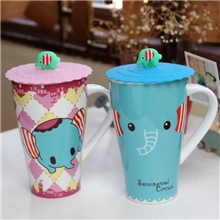 zakka杂货可爱创意马克日式早餐杯大容量森女水杯