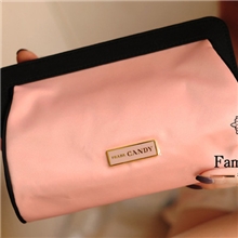 (暂时缺货）普家淡粉色化妆包普*达手拿包绝美