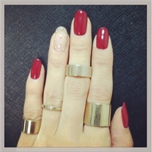 戒指韩国饰品EMODA金属戒指套装主君的太阳明星款关节戒指