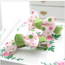 韩款儿童发夹韩款蝴蝶结发夹儿童边夹蝴蝶结边夹儿童发饰